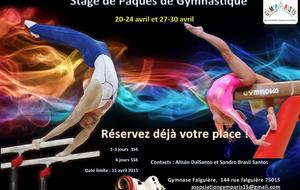 Stage gym vacances d'avril
